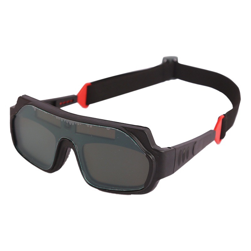 Gafas cambiantes de luz de soldadura automática de doble frecuencia que cambian de luz antideslumbrante de arco gafas de seguridad industrial gafas de soldador