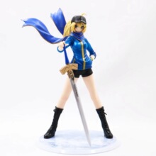 Fate/Stay night女主角X 塞巴Saber 运动服塞巴 命运盒装手办模型