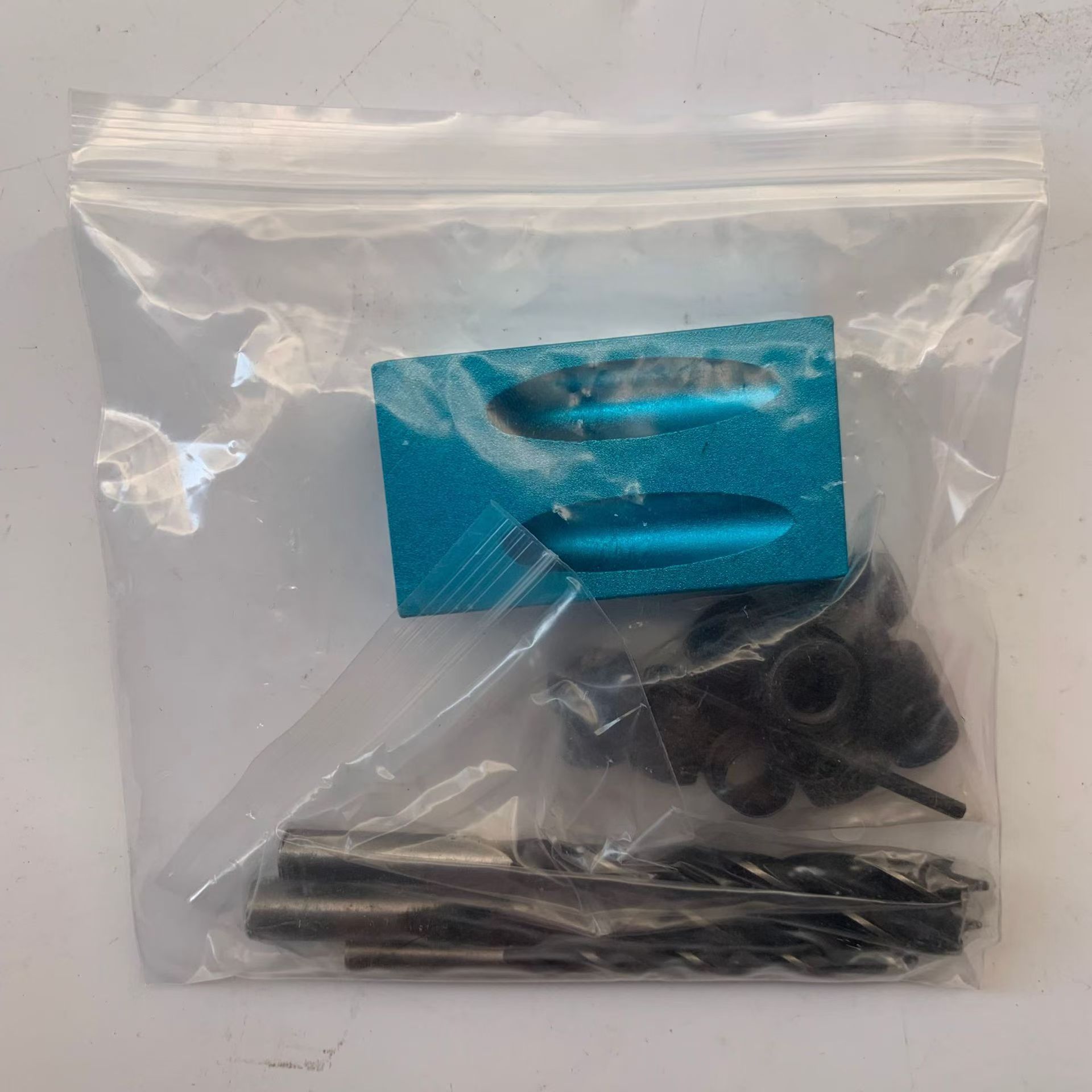 Heavy-duty carpintería punzón localizador de carpintería oblicuo agujero localizador autocentrado pin agujero recto taladro accesorio traje