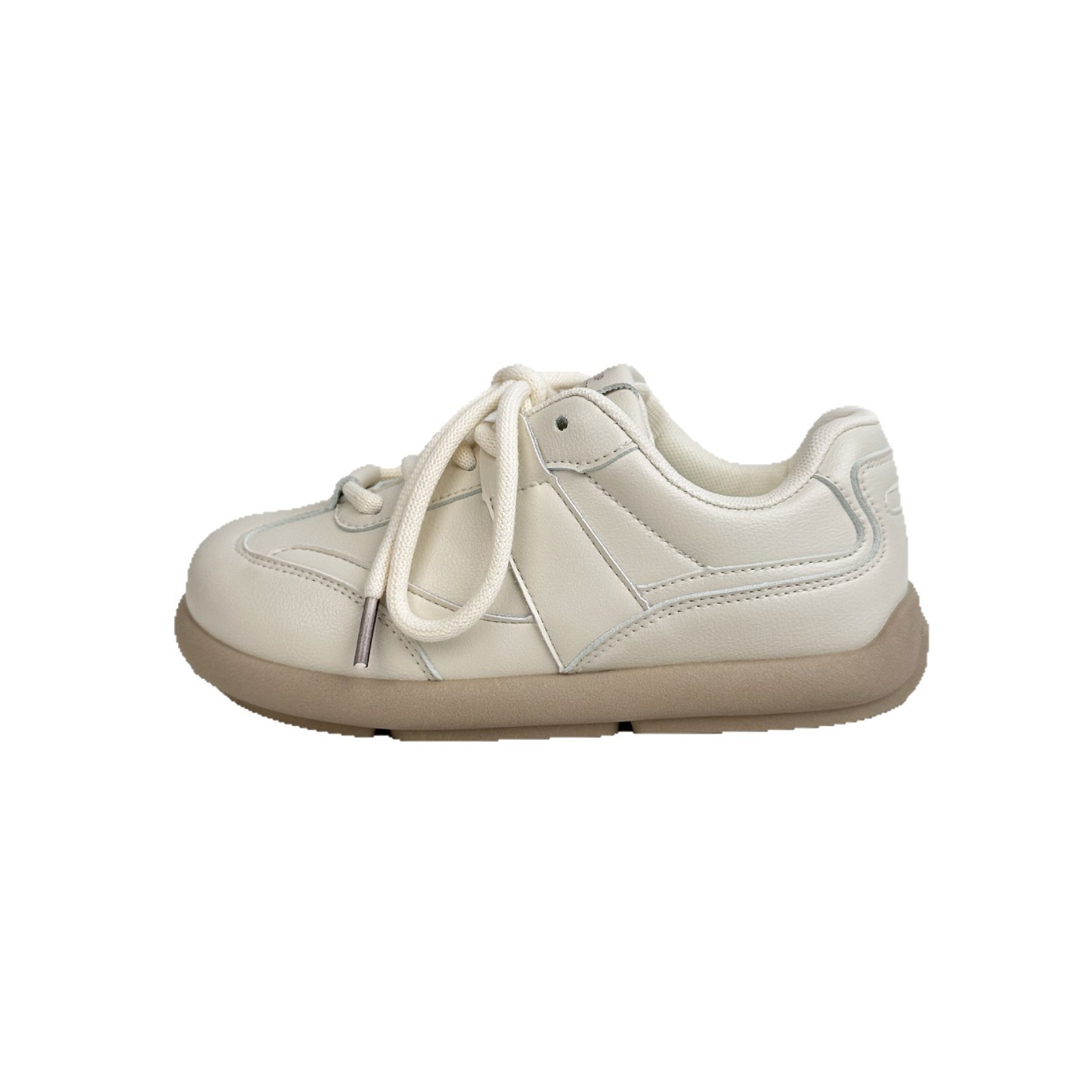 Far Wave 2025 Spring Student Forrest Gump Zapatos blancos casuales de todo fósforo para mujer Zapatos de lona deportivos coreanos