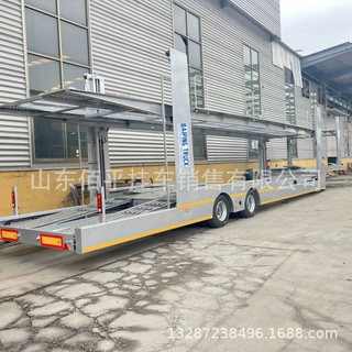 供应轿车运输半挂车板簧轿运车新款车型丝杠轿运车欧洲标准