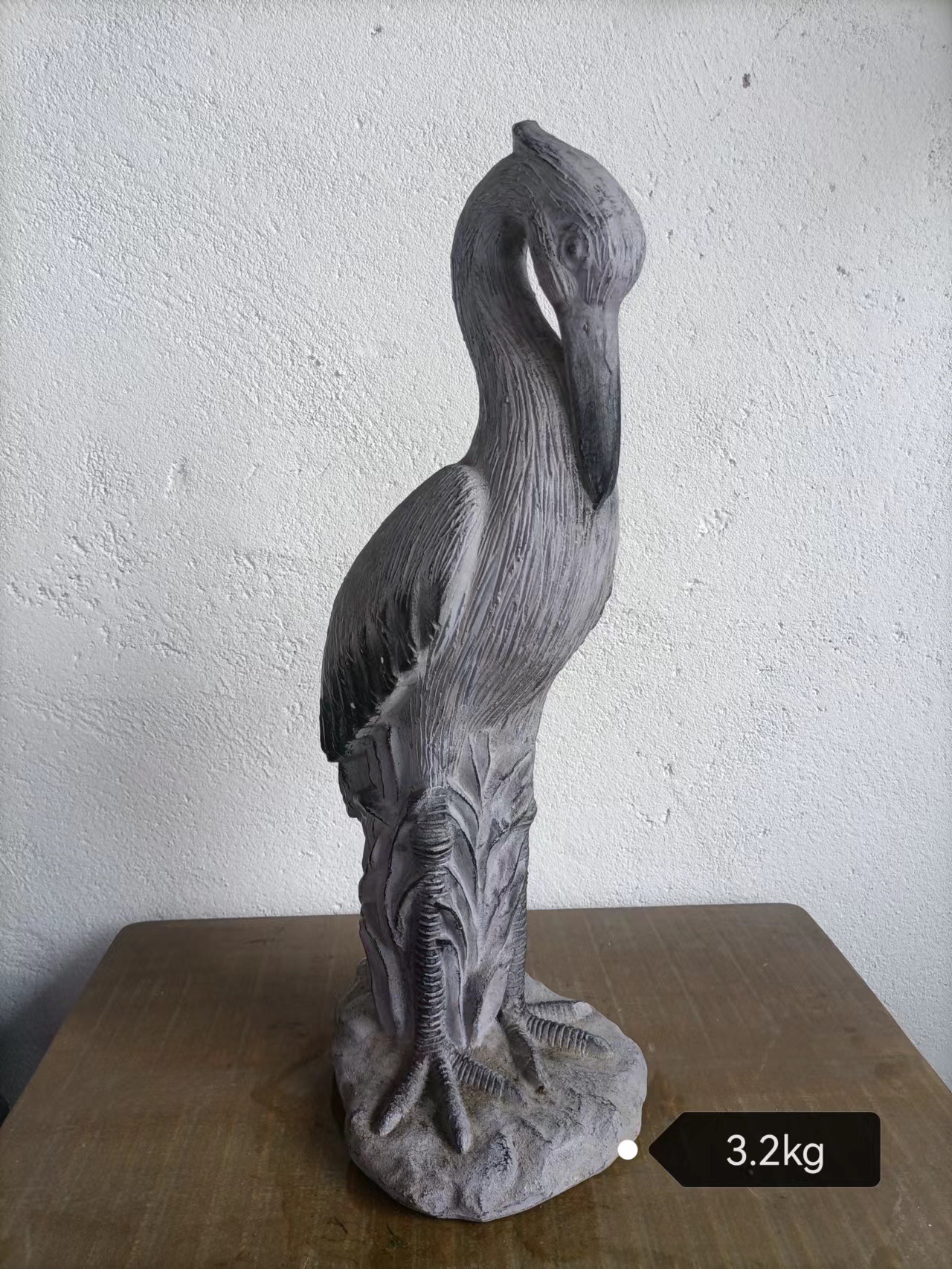 산화마그네슘 크레인 장식 그레이