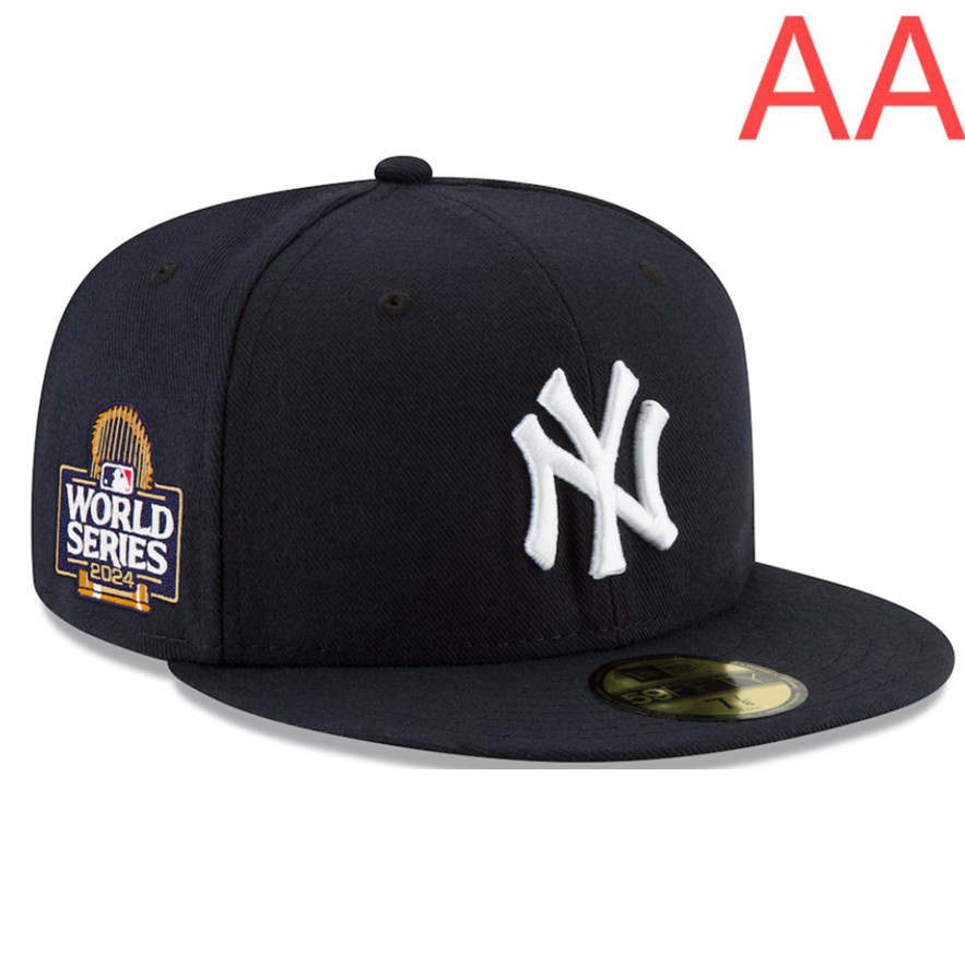 Sombrero de clase AA de alta calidad nueva gorra cerrada MLB gorra de béisbol para hombres y mujeres gorro bordado protector solar para exteriores