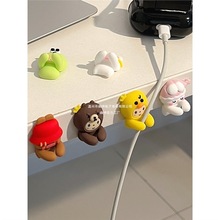 创意理线器桌面数据线收纳无痕免打孔粘钩创意充电线固定器多功能