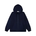 262 navy blue zipper style