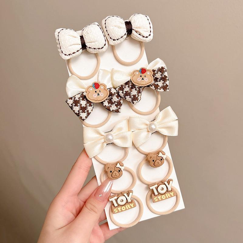 Cuerdas de cabello de alta elasticidad sin costura, anillo de cabello de cola de caballo, cuerdas de cabello de correa femenina, cuerdas de cabello de bola simple, cubierta de cuero cabelludo