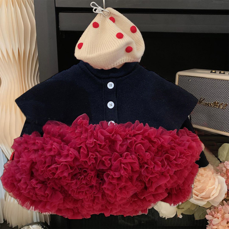 Children's demi-season cute dress