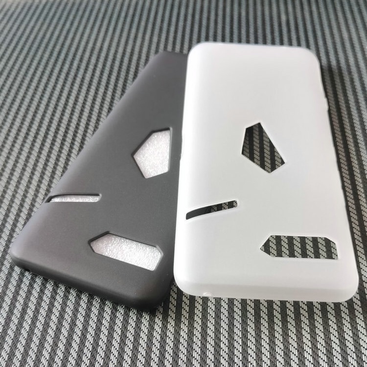 Suitable for Asus Rog2 Mobile Phone Case Rog Gaming Mobile Phone 2Nd Generation Protective Cover Zs660Kl Frosted Transparent Silicone Soft