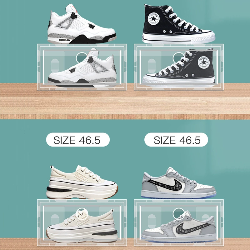 Air Jordan, акриловые туфли, чехол для обуви, ящик для хранения, обувь, система хранения