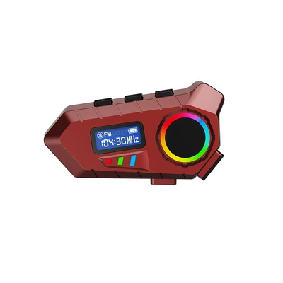 riding, multi-device smart real-time – Motorcycle Helmet Headset - red-hard-label