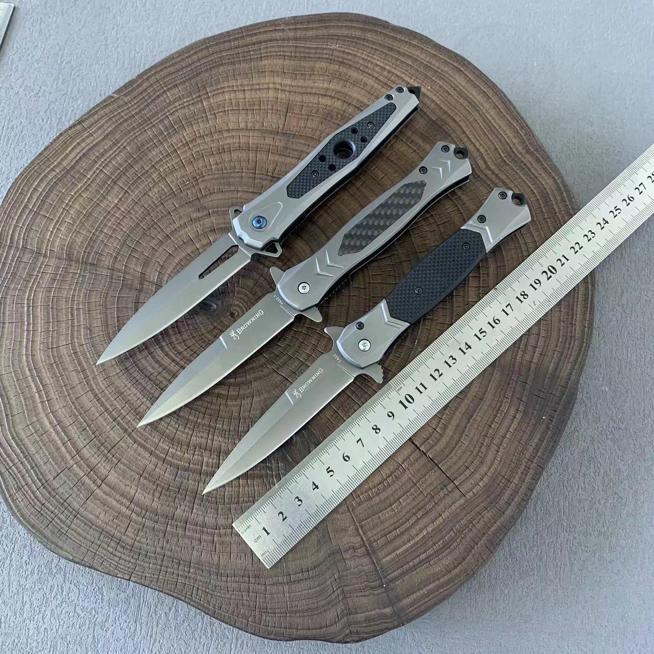 跨境热销户外求生G10手柄剑鱼锋利折叠刀便携战术刀 野外露营刀具