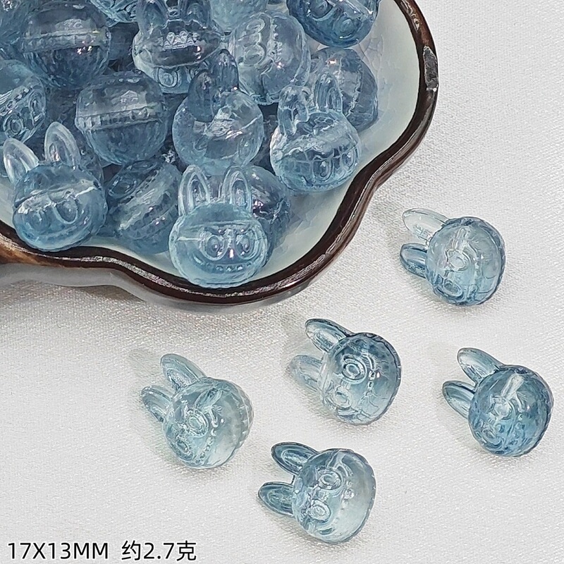 捷克ins风琉璃拉布布异形玻璃珠手工DIY手链项链串珠材料饰品配件|undefined