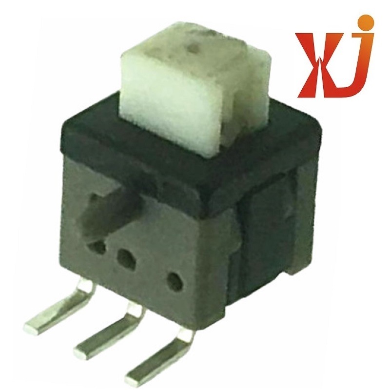 轻触开关侧按  侧面自锁开关5.8*5.8mm  厂家轻触按钮开关三脚