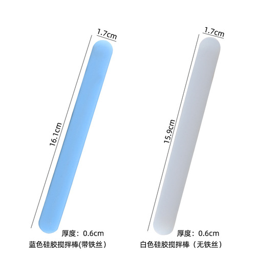 Poppy DIY Crystal Glue Mold Silicone Stirring Rod Practical Making Glue Tools Wholesale