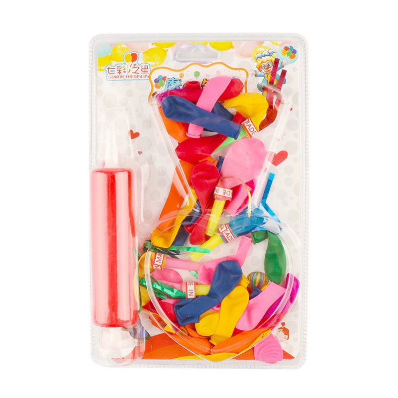 Украшение для вечеринки по случаю дня рождения, детский игрушечный набор воздушных шаров с шариками + надувные сумки могут быть отправлены бесплатно.