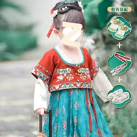 Новое платье Hanfu для девочек в китайском стиле 2025 года, древний костюм принцессы, супер фея, древний стиль, детский костюм Тан в национальном стиле.