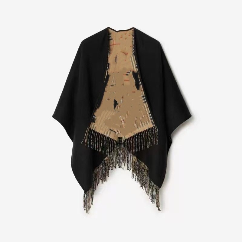 파인 체크 무늬 블랙 양면