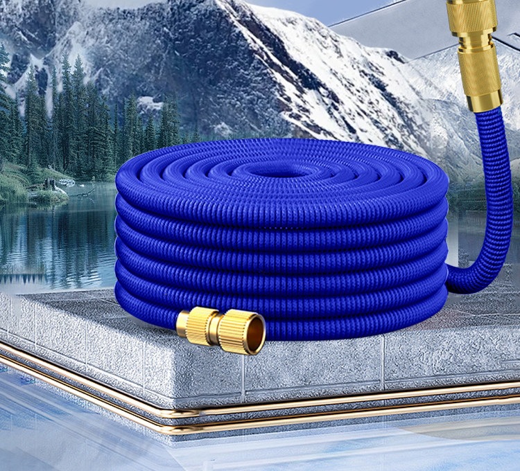 Suitable for car wash water guns, high-pressure nozzles, household faucets, retractable water pipes, flexible hoses, explosion-proof, powerful for washing floors and vehicles