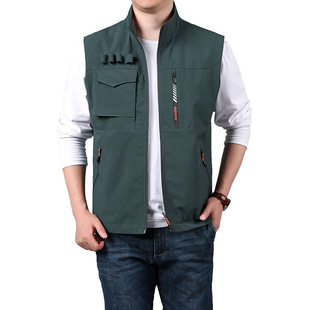 Plus size wholesale fishing vest vest photography vest workwear vest men's vest jacket men's outdoor vest