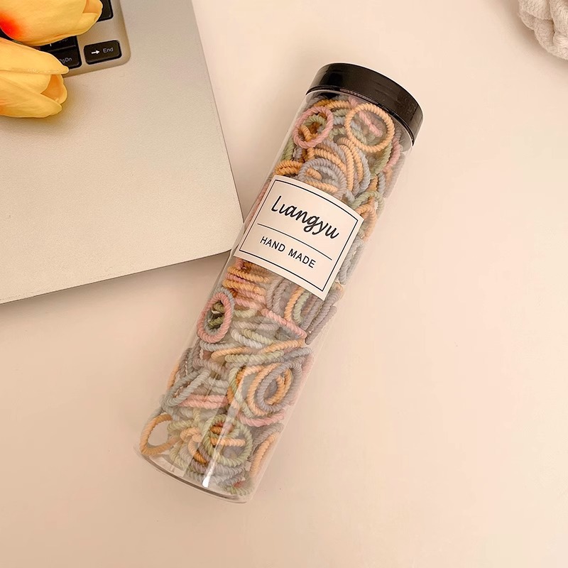 2025 nuevo estilo simple y versátil banda para el cabello sin costuras diadema duradera y de alta elasticidad que no daña el cabello coleta gruesa cuerda para el cabello sombreros