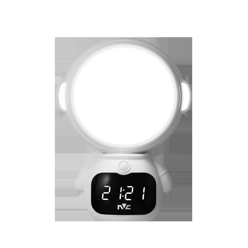 Luz nocturna de control remoto de iluminación NVC, protección ocular especial para la alimentación del bebé, luz de sueño para el dormitorio, luz de noche controlada por sonido, luz ambiental