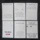Pocket card foreign trade English letters friendship lovers wish cardboard jewelry packaging card