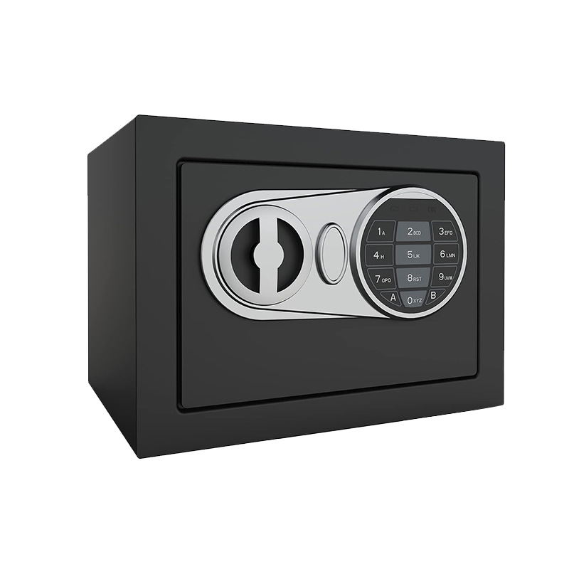 亚马逊电商小型保险柜速卖通彩色家用床头保险箱厂家直供电子密码