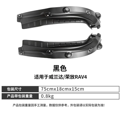 Suitable for 26 Models Mudguard - no-specifications-rav4-rear-door-lining-fender-tpe-26-models