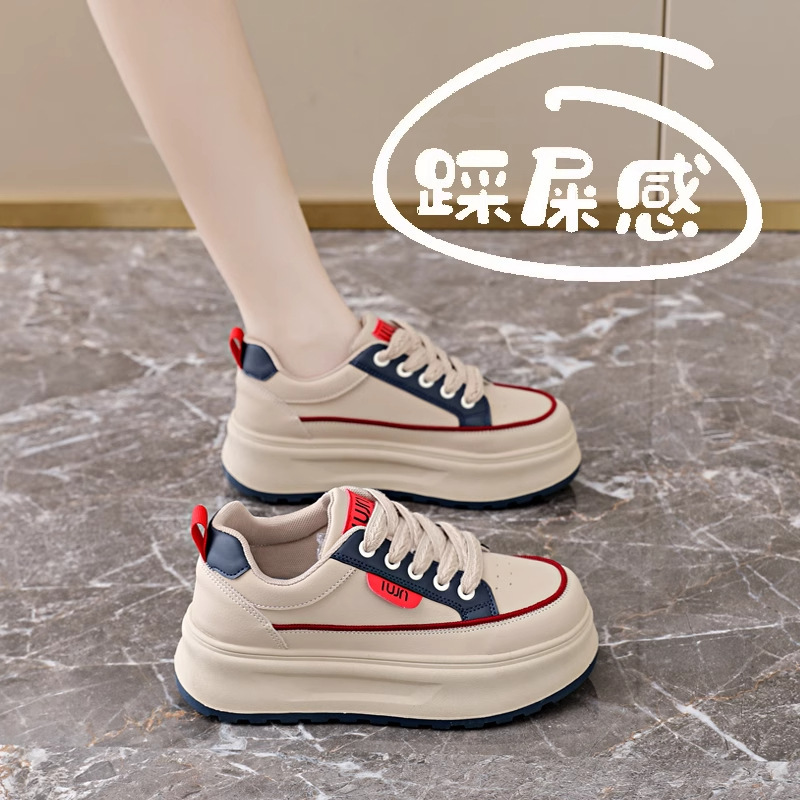 Women's 2025 New Autum Thick-Soled Casual Shoes, Soft-Soled Shoes, Versatile, Non-Slip and Waterproof Sports Shoes Women's 2025 New Autum Thick-Soled Casual Shoes, Soft-Soled Shoes, Versatile, Non-Slip and Waterproof Sports Shoes
