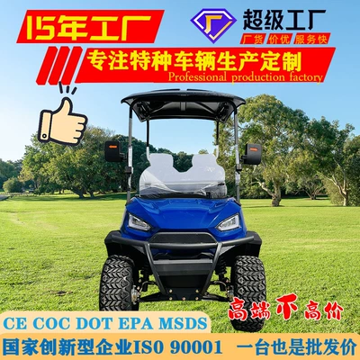 Electric Sightseeing Car 2 Seats Elektrikli qolf avtomobilləri