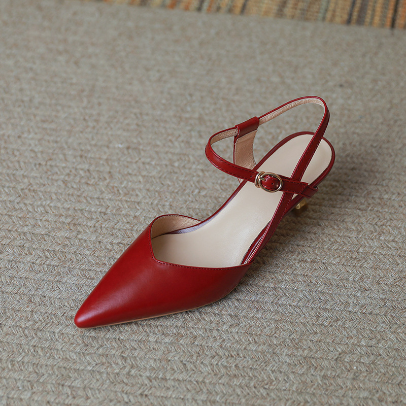 CHIKO Ainsley Pointy Toe Stiletto Slingback Shoes