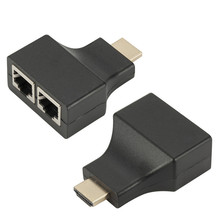 HDMI�����L��30���p�W����hdmi�DRj45 Cat5E 6�W���D�Q��Extender