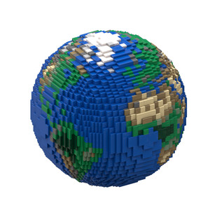 Youfoy Earth Sculpture Model Building Toy Set 3235 Particle Number