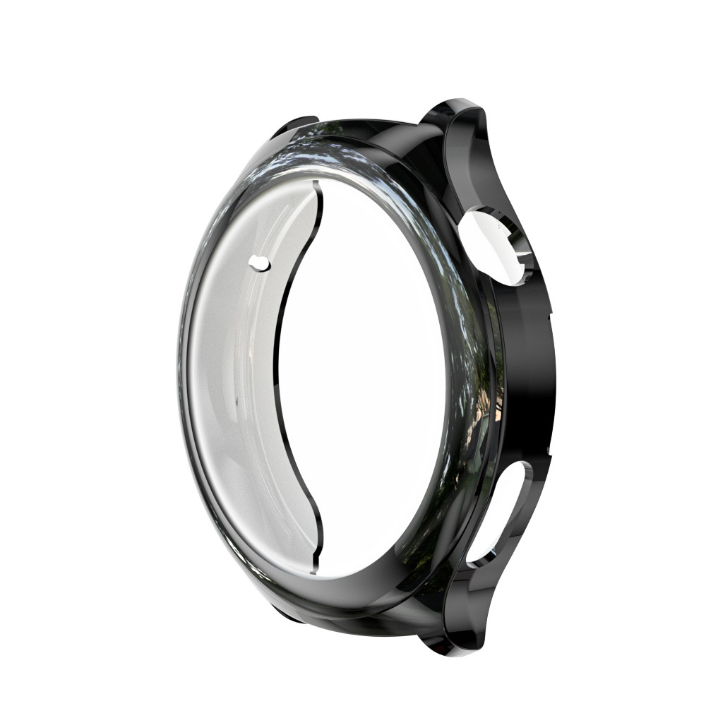 适用华为watch 4 pro 太空版电镀半包 watch 4太空版 全包保护壳