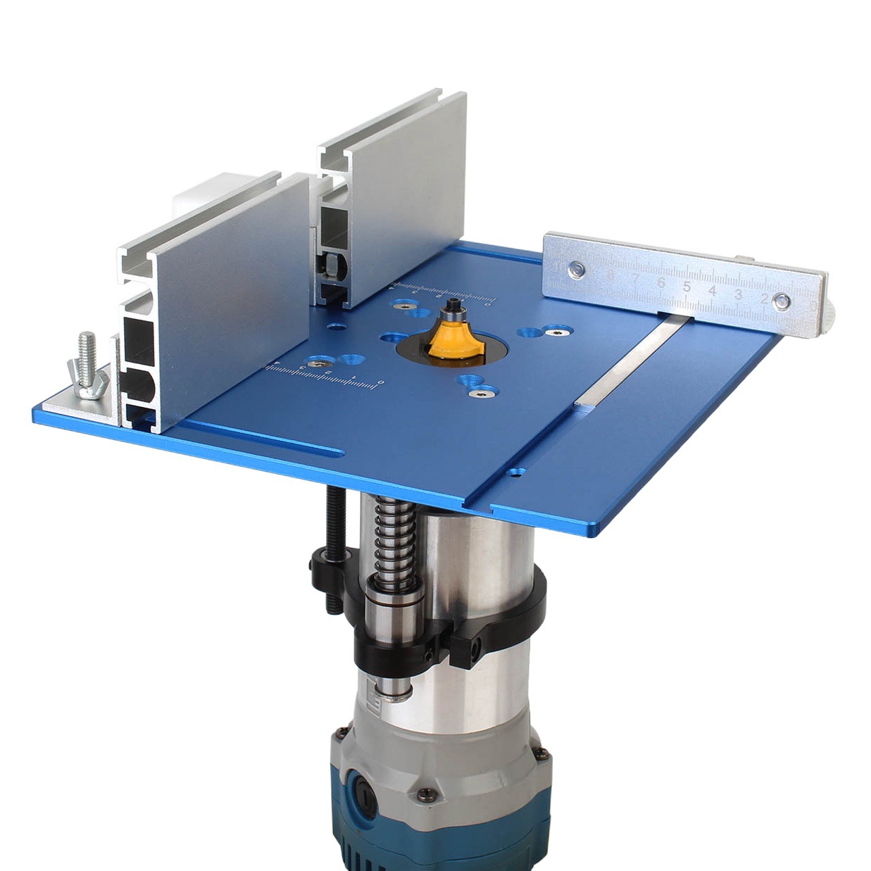 Máquina de grabado para trabajar la madera C8 Flip Board mesa de fresado de baquelita panel de aleación de aluminio Mountain push gobernante Flip Board