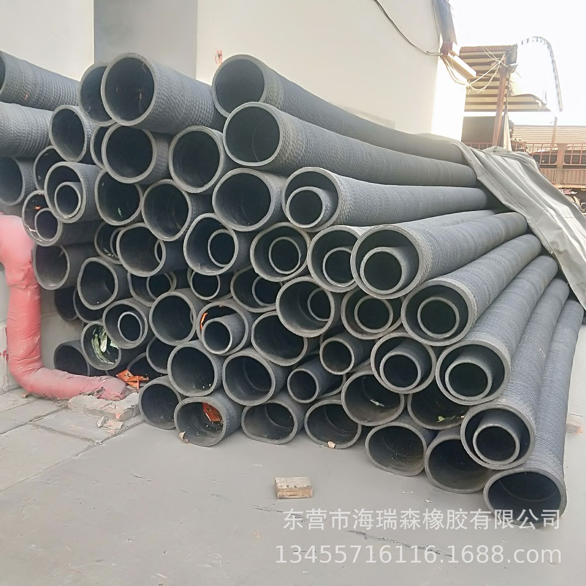 矿井作业抽放瓦斯橡胶钢丝管 抗击压 耐腐蚀 吸排水污 专用钢丝管