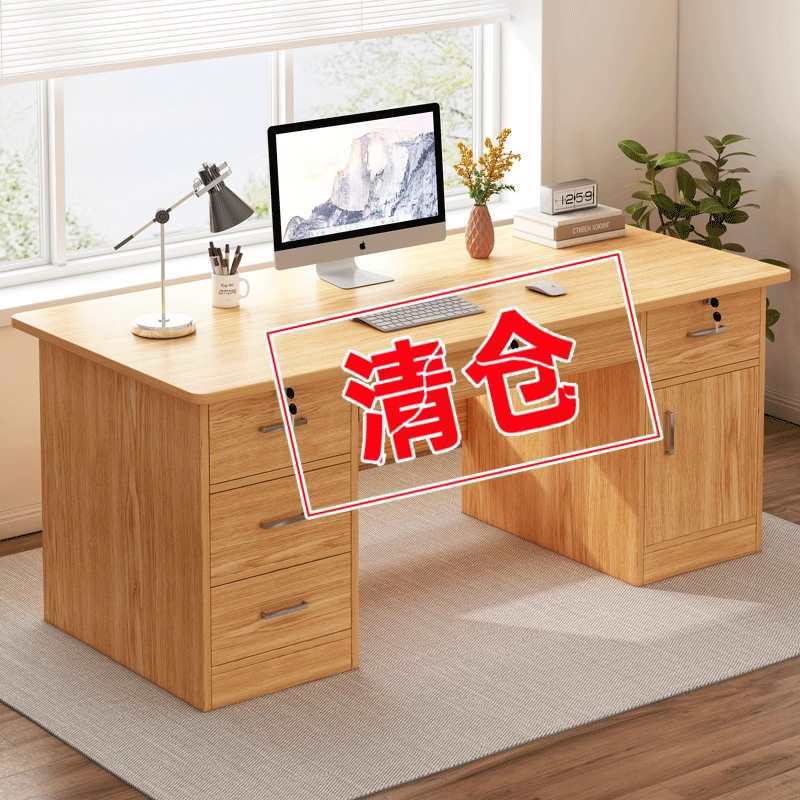 Simple Modern Computer Desk Desktop Home Office Desk Bedroom Student Writing Desk Office Boss Desk