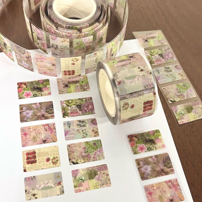 Bala クールフラッシュサンドラベルステッカーロールステッカー 10 写真 1 サイクルインかわいいハンドブック diy 装飾ステッカー|undefined