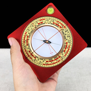 Copper Surface Compass Strong Magnetic Datianchi Professional 3inch High-Precision Portable Small Compass Practical Compass