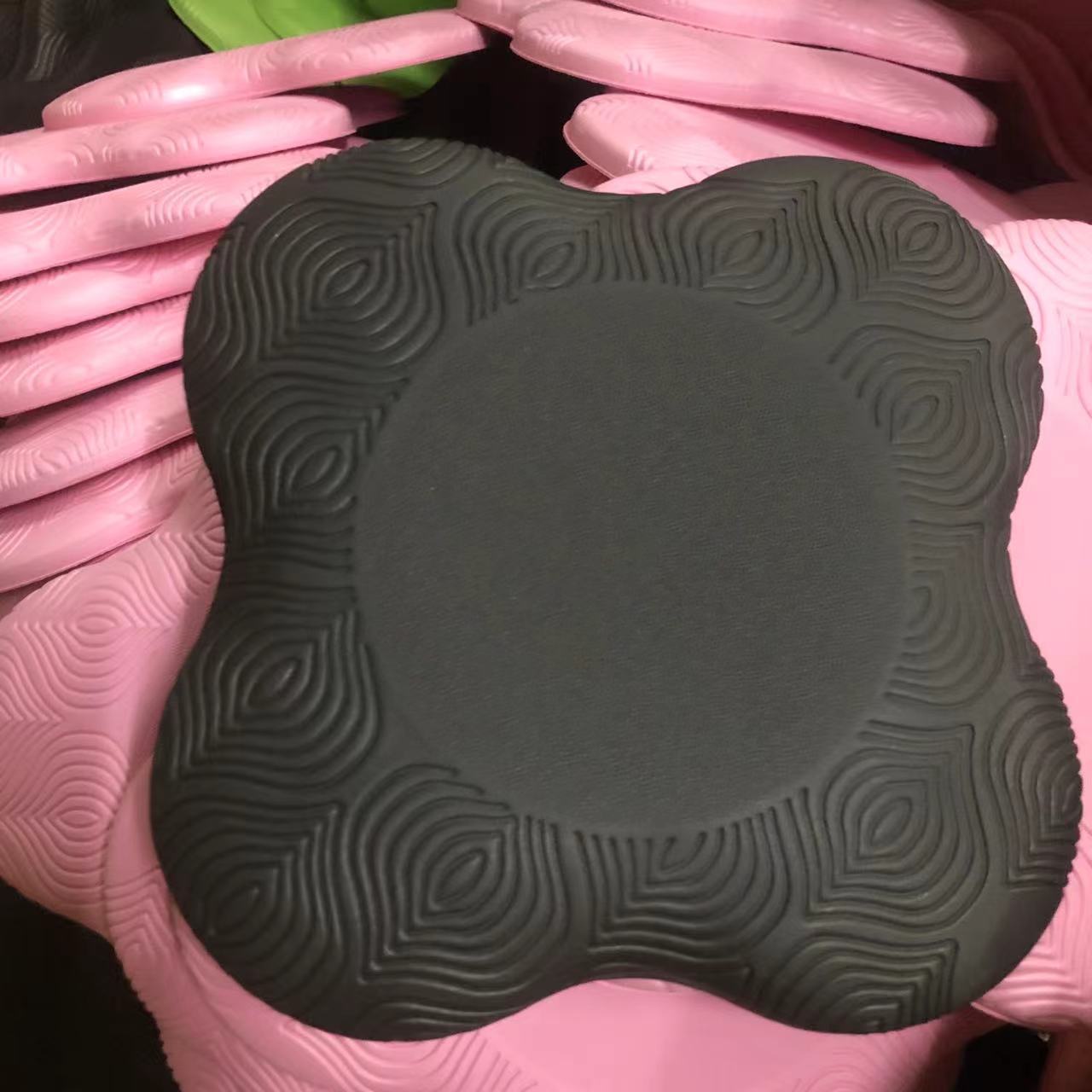 Yoga estera de rodillas engrosada absorción de choque soporte estera rodillera portátil codo estera de yoga Deportes de la aptitud