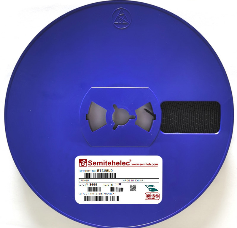 BT6V8UD ESD静电保护二极管 DFN-10 SEMITEH 全新原装正品保护器