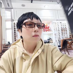 Crystal Glasses Men's Crystal Graphite Mirror Cool Stone Sunglasses High-Definition Eye Protection Glasses for Middle-Aged and Elderly People