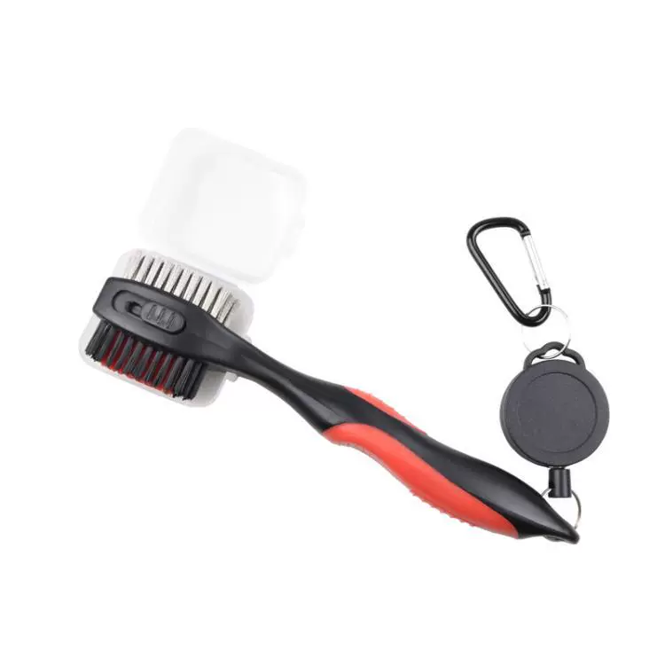 Double-sided golf clubs, nylon brush