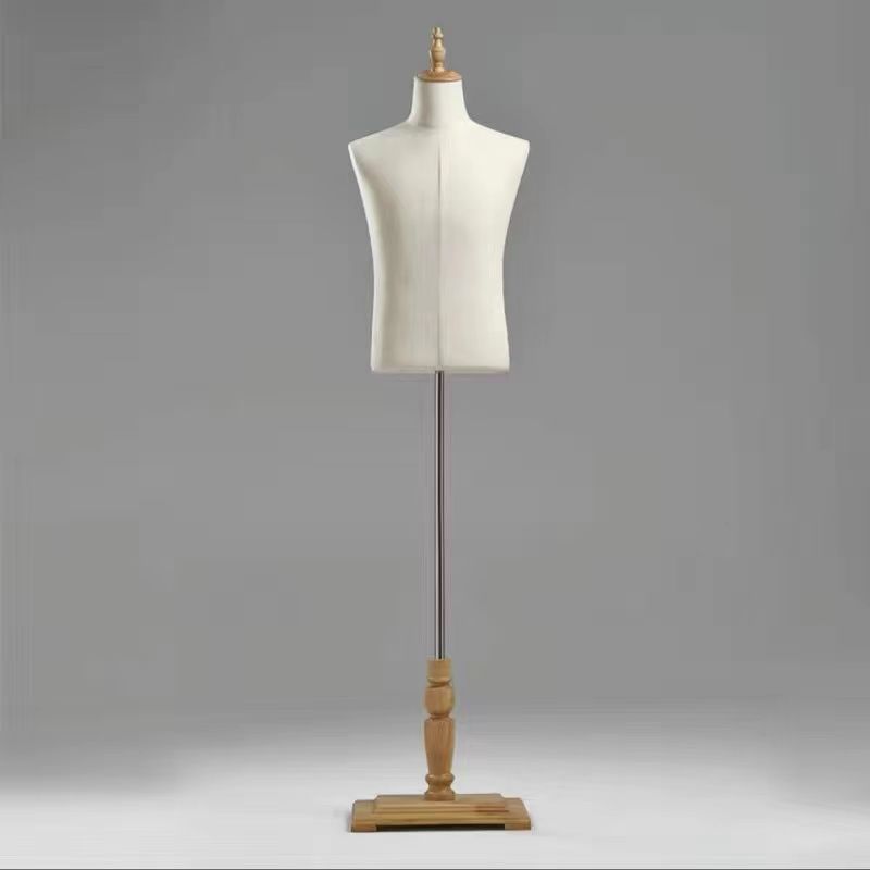 Modelo de ropa de hombre accesorios de mujer todo el cuerpo plataforma percha de ropa de ventana de hombre estante de exhibición de busto falso cuerpo humano tienda de ropa modelo rack