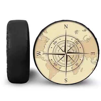 Tree Print Can Be Customized with Spare wheel cover