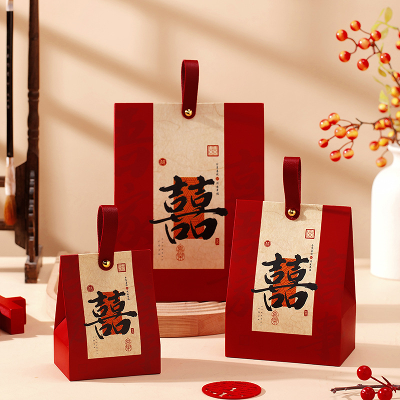 Double happiness + red handbag