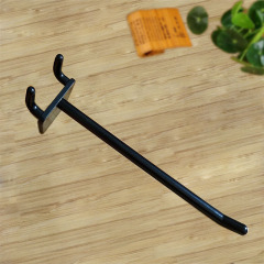 スーパーマーケットフック黒白紙棚書籍フック穴ボードコンビニエンスストア KT ボードディスプレイラックフック