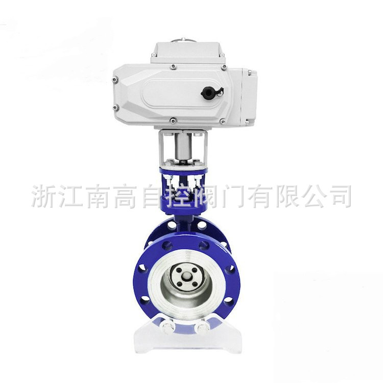 D941H-16C 电动硬密封法兰蝶阀阀 浙江南高阀门厂