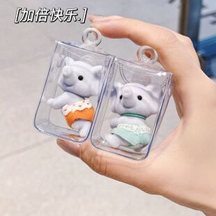 ��Q����С���K����ް�3*3*5cm������m͸��pvc�ռ{�����o��