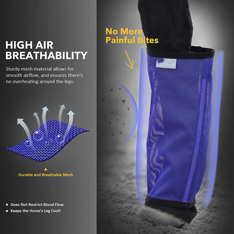 马护腿马绑腿马具马护腿套马腿保护套马护具马脚套马靴网眼马飞靴